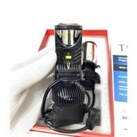 Đèn pha led T9 các dòng xe máy ô tô như sirius wave vision exciter 150....chân h4 bảo hành 1 năm siêu sáng