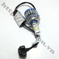 Đèn Pha Led Turbo Có Dirver H4 40W Cho Oto, Xe Máy