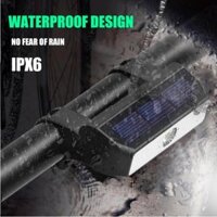 Đèn Pha Led vô cực siêu sáng cho xe đạp Bicycle Solar LED - The Royal's Furniture