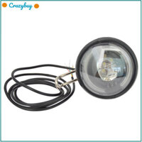 Đèn pha LED xe đạp CR 4 trong 1, Đèn trước sương mù cổ điển xe đạp đa năng có vỏ ABS chống nước và chống bụi, xe đạp