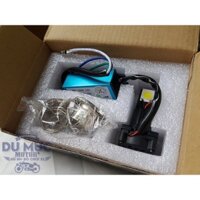 Đèn pha LED xe máy 2 tim cực sáng (full box)