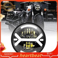 Đèn pha LED xe máy 5,75 Inch Đèn pha tròn cho Sportster Dyna Softail Street Rod Street Softail