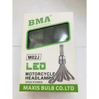 ĐÈN PHA LED XE MÁY BMA M02J COS TRẮNG PHA TRẮNG 28W TẢN NHIỆT DÂY NHÔM (CHÚ Ý: GIÁ 1 BÓNG)