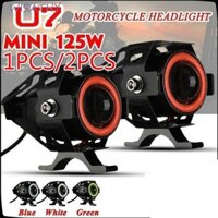 Đèn pha LED xe máy ELMER1 có công tắc Phụ kiện ô tô Xe tay ga Đèn xe máy