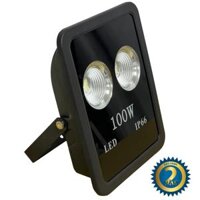Đèn pha ly 100w IP66, Chip Lumileds Philips SMD 3030, Nguồn DONE, Ánh sáng Trắng 6000K