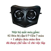 Đèn pha Mắt cú mắt mèo xe wave a 50, 100, 110cc và wave s 100cc, wave rs 100cc và wave rsx 100cc