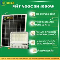 ĐÈN PHA MẮT NGỌC CHỐNG CHÓI 1000W SH SOLAR CHIP LED 5054