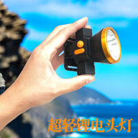 Đèn pha Mini, đèn pin câu cá siêu sáng, thời lượng pin siêu dài, đèn pin câu cá ban đêm, ngoài trời