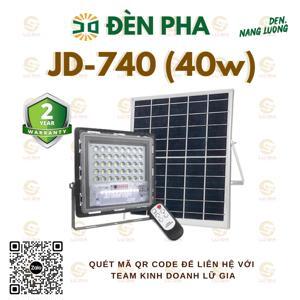 Đèn pha năng lượng mặt trời JinDian JD-740