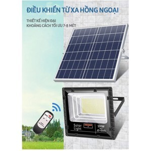 Đèn pha năng lượng mặt trời JinDian JD-8825L