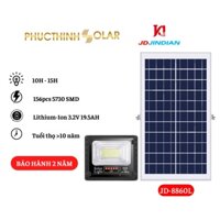 Đèn Pha Năng Lượng Mặt Trời 60W Jindian JD-8860L Đèn Pha Led Cảm Biến Ánh Sáng Chống Nước IP67 | Phúc Thịnh Solar