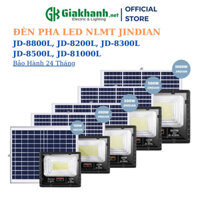 Đèn Pha Năng Lượng Mặt Trời Jindian JD-8800L 100W, JD-8200L 200W, JD-8300L 300W, JD-8500L 500W, JD-81000L 1000W