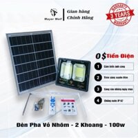 Đèn pha năng lượng mặt trời 100W ,  Đèn năng lượng mặt trời , Pin năng lượng mặt trời