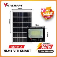 Đèn pha năng lượng mặt trời công suất 300W. Den nang luong mat troi VITI SMART. đèn pha led trang trí sân vườn