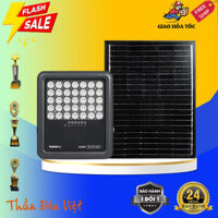 Đèn pha năng lượng mặt trời 300W cao cấp tấm pin mono
