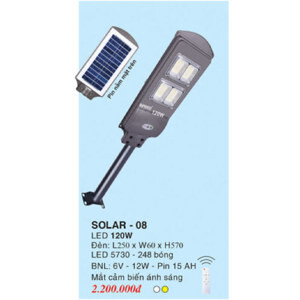 Đèn pha năng lượng SOLAR-08