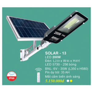 Đèn pha năng lượng SOLAR-13