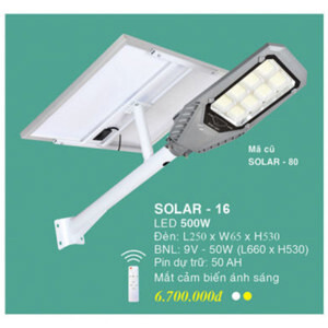 Đèn pha năng lượng SOLAR-16