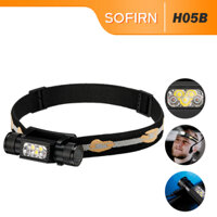 Đèn pha Sofirn H25B (H35B) Siêu sáng 2.000 Lumens 3 đèn LED trắng + 2 hạt đèn LED màu đỏ Loại USBC Đèn pha ngoài trời có thể sạc lại IP66 Đi xe chống nước