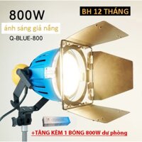 Đèn pha studio halogen 800W Q-BLUE-800 (ánh sáng ấm)