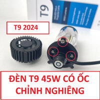 Đèn Pha T9 Led Bi Cầu T9 65W Led Đèn Pha XE Máy Oto Chân H4 Cắt Sáng Chống Chói Điện 12-24v Bảo Hành 12 Tháng