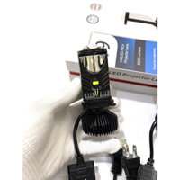 Đèn Pha T9 Led Bi Cầu T9 Led Đèn Pha XE Máy Oto Chân H4 Cắt Sáng Chống Chói Điện 12-24v Bảo Hành 12 Tháng
