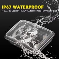 Đèn pha tín hiệu LED Squareturn 4x6 cho Kenworth T800 T400 T600 w900b cho h4651 h4652 h4656 hbundles h6545