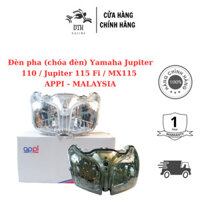 ĐÈN PHA TRƯỚC (chóa đèn) YAMAHA Jupiter 110 / Jupiter 115 Fi / MX115 - Chính hãng APPI - Nhập khẩu Malaysia