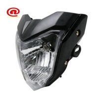 Đèn pha xe máy có giá đỡ bóng đèn lắp ráp cho FZ16 YS150 FZER150 FZER 150 FZ 16 Hổ phách
