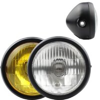 Đèn pha xe máy đèn pha SU GN phù hợp độ Cafe Racer Tracker Win 67 Dream Cub và các loại xe