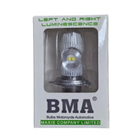 Đèn pha xe máy H4 4 Led 1 BMA ( CHÚ Ý: GIÁ 1 BÓNG )