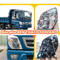 Đèn pha xe tải BEN THACO Forland FD120 FD140 FD150 FD700 FD990 3T5 5T 6T 8T đời mới loại tốt ( giá 1 cái)