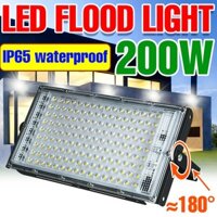Đèn phản quang LED 220V Đèn pha chống nước IP65 Đèn tường ngoài trời cho sân vườn Sân hiên Chiếu sáng đường phố Ấm / Trắng lạnh