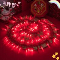 Đèn pháo điện tử FLIPPE, Đèn pháo điện tử LED 110 / 140 LED pháo hoa năm Trung Quốc, pháo hoa mô phỏng có âm thanh Trang trí năm Trung Quốc