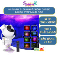 Đèn Phi Hành Gia GALAXY chiếu thiên hà chiếu bầu trời sao decoer phòng, phòng ngủ phòng hát karaoke phòng bay......