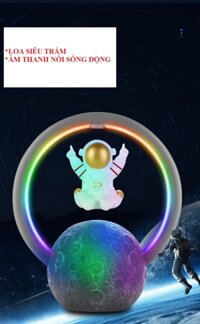 Đèn phi hành gia ,kết nối không dây loa bluetooth, USB  âm thanh trầm sống động  Hàng nhập khẩu