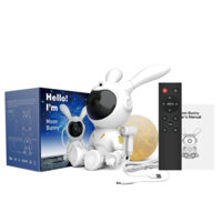 Đèn Phi Hành Gia Thỏ Chiếu Sao Galaxy Giải Ngân Hà , Đèn Thỏ Phi Hành Gia Chiếu Ánh Trăng Thiên Hà