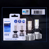 Đèn [Philips Ultinon Essential G2 LED] [6500K] [H1 H4 H7 H8/H11/H16 HB3/HB4 HIR2] [02 bóng/bộ] dành cho ô tô xe máy
