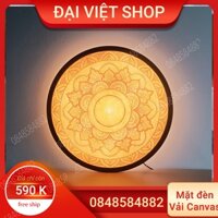 [Đèn Phong thủy]Đèn tam quang phát hào quang 3 màu Cavas chính hãng Đại việt Madala 1 kt 26cm giá rẻ ưu đãi Hà Nội