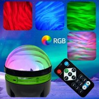 Đèn phương Bắc Máy Chiếu LED Xoay Đèn Disco + Điều Khiển Từ Xa USB In-Car Tiệc Nhạc Ban Đêm Karaoke Pha Lê Ball س ❈ ❈