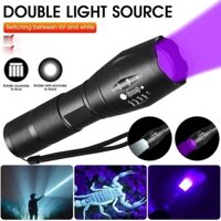 Đèn pin 2in1 Led sáng trắng + Led UV có thể thu gọn đa năng (Spe55)