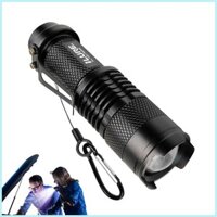 Đèn pin Blacklight di động Đèn pin đen Tourch Đèn pin di động Đèn đen Câu cá đa chức năng hsgdyvn