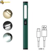 Đèn pin bỏ túi ZENPULSE, tiện dụng có đèn pin kẹp, bảo vệ mắt Đèn pin LED chống nước Mini có thể sạc lại