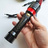 Đèn pin cầm tay 2 trong 1 có laser tia đỏ cao cấp