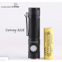 Đèn Pin Cầm Tay Convoy S21 E Chip Osram 2mm Chiếu Xa Và Gom 500m Siêu Sáng Sử Dụng Pin 21700 Dung Lượng 5000mAh