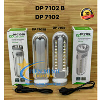Đèn pin cầm tay DP-7102B LED COB, dung lượng pin 1300 mAh, 2 chế độ sáng mạnh/yếu, nhựa ABS bền