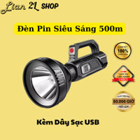 Đèn Pin Cầm Tay FlashLight Chiếu Sáng 500m