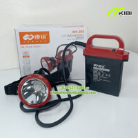 Đèn pin cầm tay KM – 205 tích điện lâu, công suất 5W
