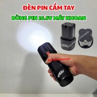 Đèn Pin Cầm Tay L4 Dùng Chân Pin Máy Khoan 16,8V 3D Petg