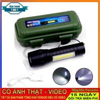 Đèn pin cầm tay mini có zoom siêu sáng
